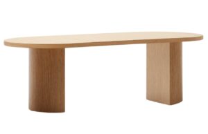 Dubov&yacute; j&iacute;deln&iacute; stůl Kave Home Nealy 240 x 100 cm