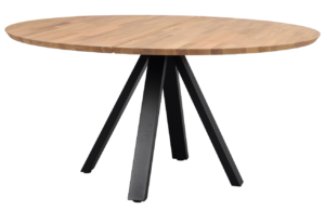 Dubov&yacute; kulat&yacute; j&iacute;deln&iacute; stůl ROWICO CARRADALE 150 cm