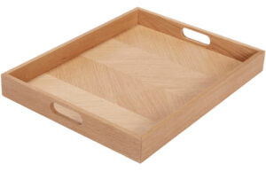 Dubov&yacute; podnos H&uuml;bsch Structure 45 x 35 cm