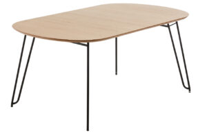 Dubov&yacute; rozkl&aacute;dac&iacute; j&iacute;deln&iacute; stůl Kave Home Novac 170-320 x 100 cm