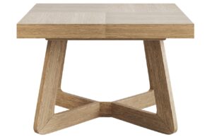 Dubov&yacute; rozkl&aacute;dac&iacute; j&iacute;deln&iacute; stůl Windsor & Co Nodi 130/230 x 130 cm