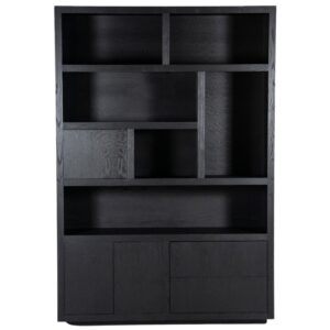 Eleonora Čern&aacute; dubov&aacute; knihovna Helsinki 220 x 120 cm