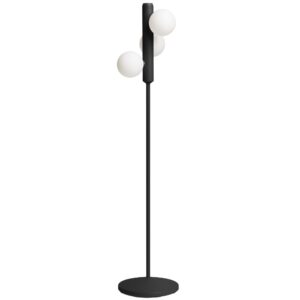 FEST Amsterdam Čern&aacute; kovov&aacute; stojac&iacute; lampa Kaktee 137 cm