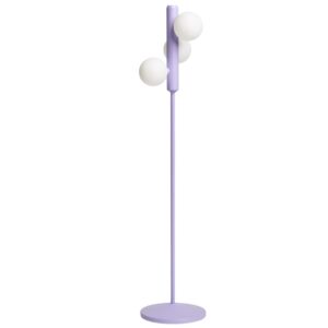 FEST Amsterdam Fialov&aacute; kovov&aacute; stojac&iacute; lampa Kaktee 137 cm