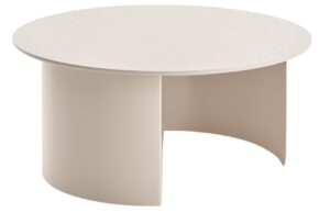 FEST Amsterdam P&iacute;skově hněd&yacute; lakovan&yacute; konferenčn&iacute; stolek Plateau 75 cm