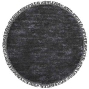 Fargotex Čern&yacute; kulat&yacute; koberec Luna 300 cm