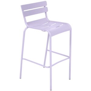Fialov&aacute; kovov&aacute; barov&aacute; židle Fermob Luxembourg 80 cm