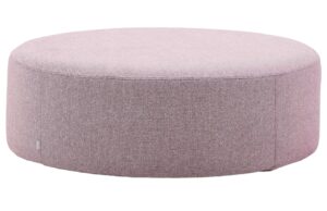 Fialov&yacute; čalouněn&yacute; taburet Kave Home Kaeli 120 cm