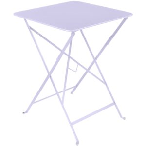 Fialov&yacute; kovov&yacute; skl&aacute;dac&iacute; stůl Fermob Bistro 57 x 57 cm