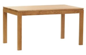 FormWood Masivn&iacute; dubov&yacute; j&iacute;deln&iacute; stůl Rabbel 160 x 80 cm