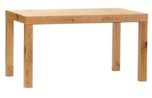 FormWood Masivn&iacute; dubov&yacute; rozkl&aacute;dac&iacute; j&iacute;deln&iacute; stůl Rolly 160 x 90 cm