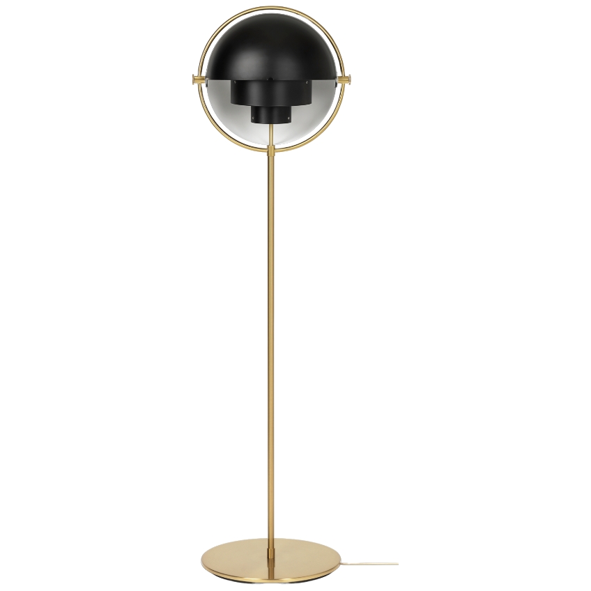 GUBI Kovová stojací lampa Multi-Lite 148 cm