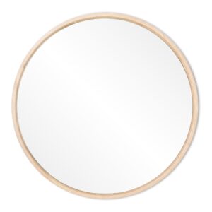 Gazzda Dubov&eacute; z&aacute;věsn&eacute; zrcadlo Look 27 cm