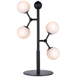 Halo Design Skleněn&aacute; stoln&iacute; lampa Atom