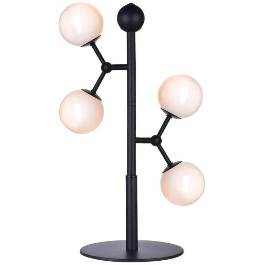 Halo Design Skleněná stolní lampa Atom