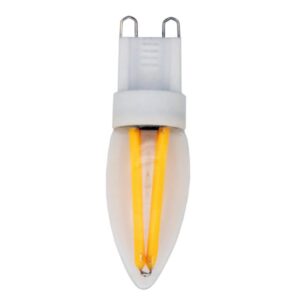 Halo Design Stm&iacute;vateln&aacute; LED ž&aacute;rovka COLORS Tube de Luxe G9 2W