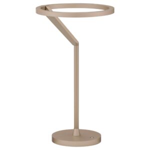 Hněd&aacute; kovov&aacute; stoln&iacute; LED lampa Nova Luce Tilia