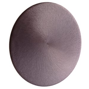 Hněd&eacute; kovov&eacute; n&aacute;stěnn&eacute; LED světlo Nova Luce Cyrcle 22 cm