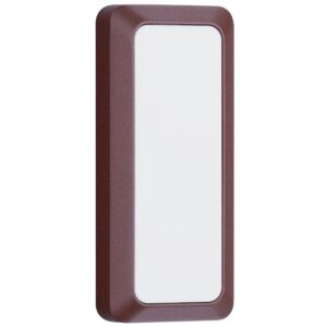 Hněd&eacute; kovov&eacute; venkovn&iacute; n&aacute;stěnn&eacute; LED světlo Nova Luce Appia II.