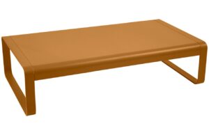 Hněd&yacute; hlin&iacute;kov&yacute; zahradn&iacute; konferenčn&iacute; stolek Fermob Bellevie 138 x 80 cm
