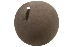 Hněd&yacute; sedac&iacute; / gymnastick&yacute; m&iacute;č VLUV STOV &Oslash; 75 cm