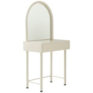 Jotex B&eacute;žov&yacute; kovov&yacute; toaletn&iacute; stolek RUE 70 x 40 cm