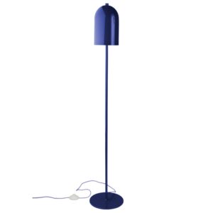 Jotex Modr&aacute; kovov&aacute; stojac&iacute; lampa ARA 130 cm