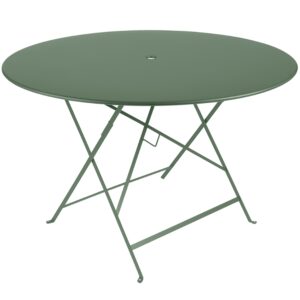 Kaktusově zelen&yacute; kovov&yacute; skl&aacute;dac&iacute; stůl Fermob Bistro 117 cm