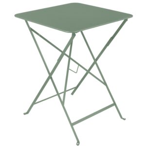 Kaktusově zelen&yacute; kovov&yacute; skl&aacute;dac&iacute; stůl Fermob Bistro 57 x 57 cm