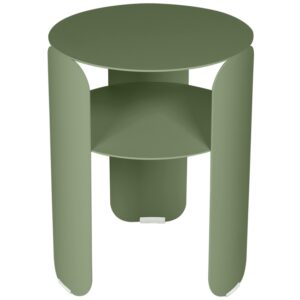 Kaktusově zelen&yacute; kovov&yacute; zahradn&iacute; odkl&aacute;dac&iacute; stolek Fermob Bebop 35 cm