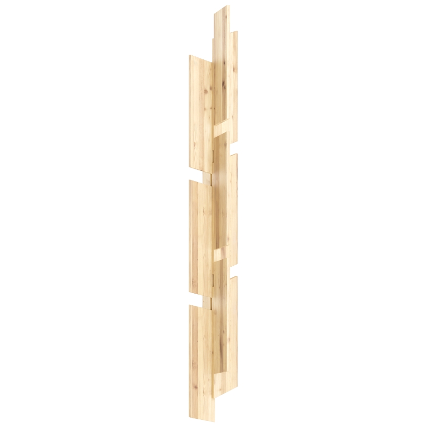Karup Design Dřevěný nástěnný věšák Keeper 166 x 26 cm