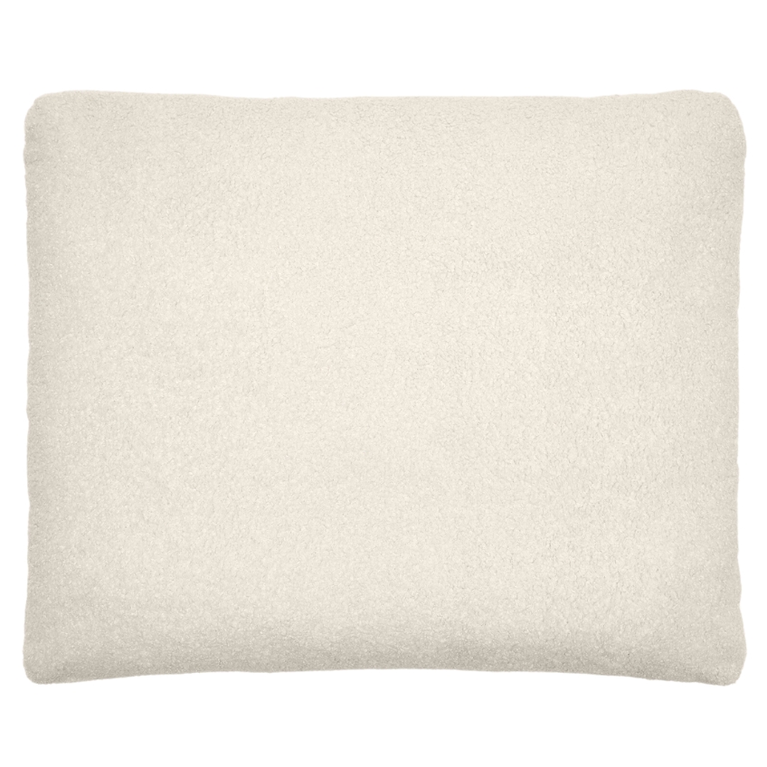 Kave Home Béžový bouclé polštář Martina 52 x 60 cm