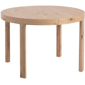 Kave Home Dubov&yacute; rozkl&aacute;dac&iacute; j&iacute;deln&iacute; stůl Colleen 120-170 x 120 cm