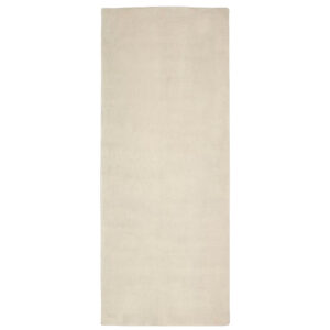 Kave Home Kr&eacute;mově b&iacute;l&yacute; běhoun Empuries 80 x 200 cm