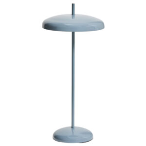 Kave Home Modr&aacute; kovov&aacute; nab&iacute;jec&iacute; LED lampa Porte