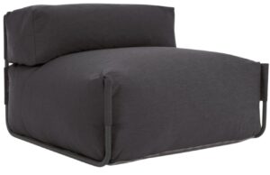Kave Home Zahradn&iacute; modul s opěradlem Square 101 x 101 cm