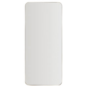 Kave Home Zlat&eacute; kovov&eacute; z&aacute;věsn&eacute; zrcadlo Marco 180 x 80 cm
