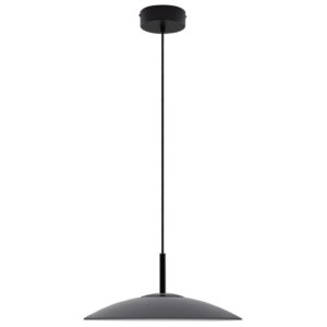 Kouřově &scaron;ed&eacute; skleněn&eacute; z&aacute;věsn&eacute; LED světlo Nova Luce Polifemo 40 cm