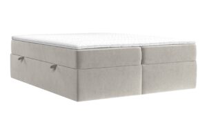Maison de R&ecirc;ve B&eacute;žov&aacute; sametov&aacute; postel boxspring ASH 200 x 200 cm