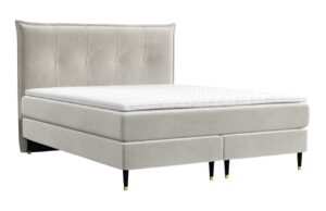 Maison de R&ecirc;ve B&eacute;žov&aacute; sametov&aacute; postel boxspring DUNA 160 x 200 cm
