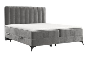Maison de R&ecirc;ve &Scaron;ed&aacute; čalouněn&aacute; postel boxspring AGGAZ 180 x 200 cm