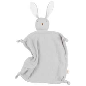 Malomi Kids &Scaron;ed&yacute; mu&scaron;el&iacute;nov&yacute; muchl&aacute;ček Dudu Rabbit