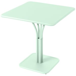 M&aacute;tově zelen&yacute; kovov&yacute; stůl Fermob Luxembourg Pedestal 71 x 71 cm