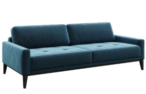 Mesonica Sametov&aacute; pohovka Musso Tufted 211 cm