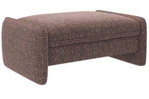 Micadoni Hněd&aacute; podnožka Georgia 115 x 70 cm