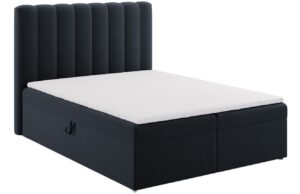 Micadoni Sametov&aacute; boxspring postel Kelp 160 x 200 cm