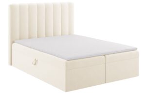 Micadoni Sametov&aacute; boxspring postel Kelp 160 x 200 cm