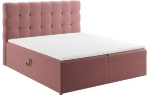 Micadoni Sametov&aacute; boxspring postel Mamaia 160 x 200 cm