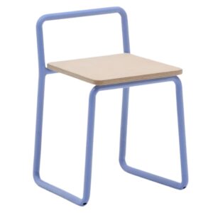 Modr&aacute; dětsk&aacute; židle Kave Home Tinn