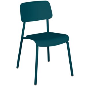 Modr&aacute; hlin&iacute;kov&aacute; zahradn&iacute; židle Fermob Studie
